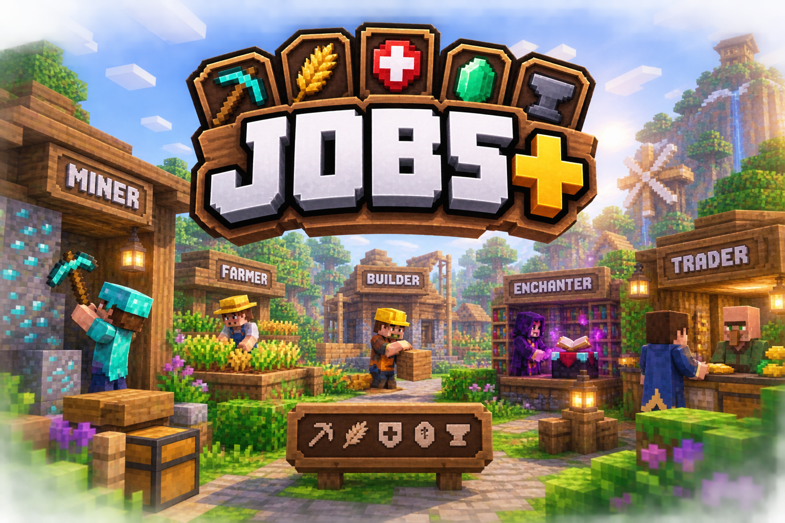 Jobs+ Mod