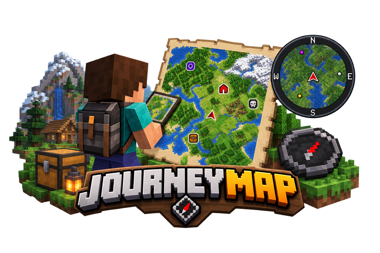 JourneyMap Mod